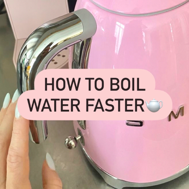 How To Boil Water Faster