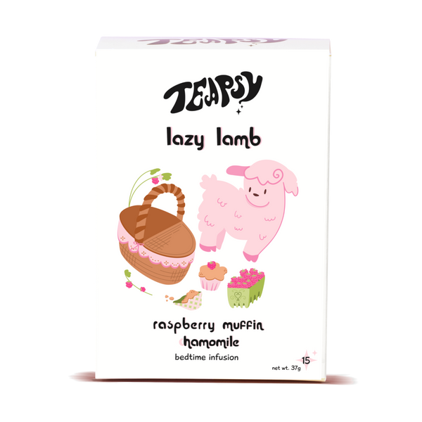 "Lazy Lamb" Raspberry Muffin Chamomile Tea