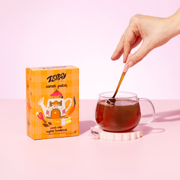 "Carrot Patch" Carrot Cake English Breakfast Tea